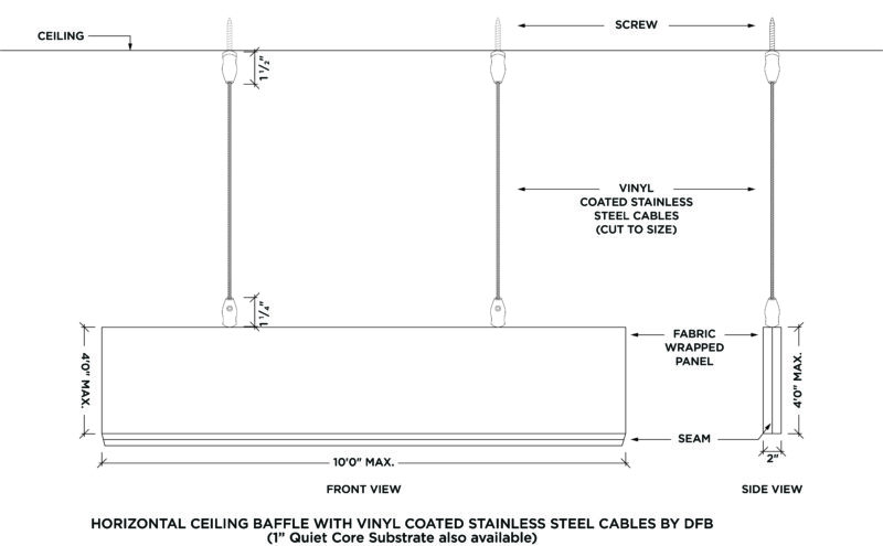 Ceiling Baffle System - DFB Sales